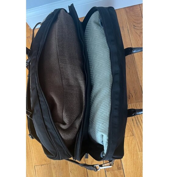 MINT Gucci Mens Black 2-Compartment Large Duffle Travel Flight Garment Bag - Picture 8 of 12